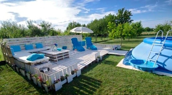 Beautiful Pool Patio Deck By Little Things 2