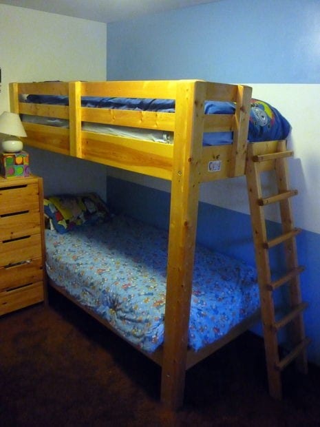 Camp Style Bunk Bed