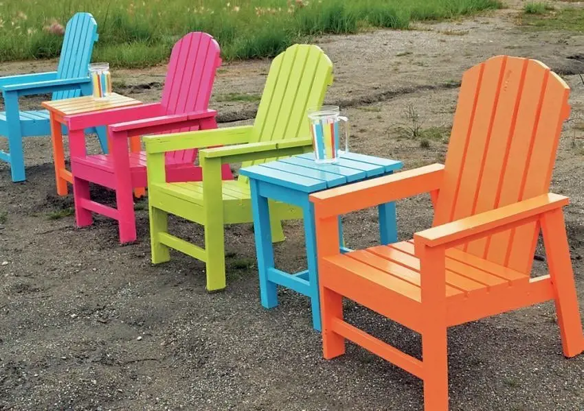 Colorful Diy Adirondack Chairs