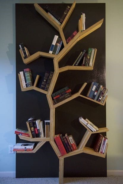 Diy Tree Shelf