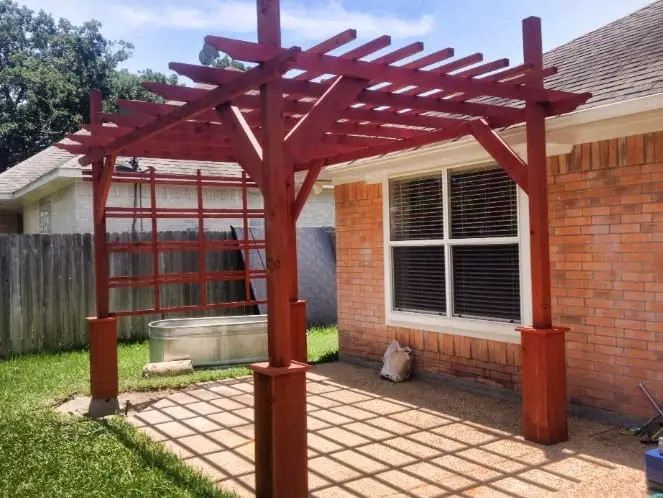 Easy Pergola Plan