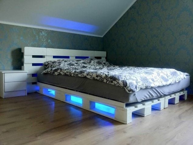 Elegant Pallet Bed