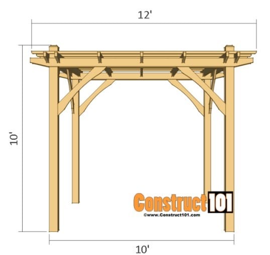 Free Pergola Design From Construct 101