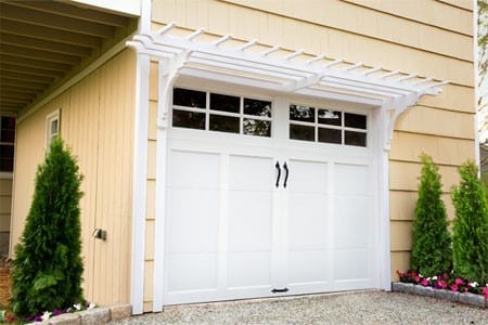 Garage Door Trellis Plan