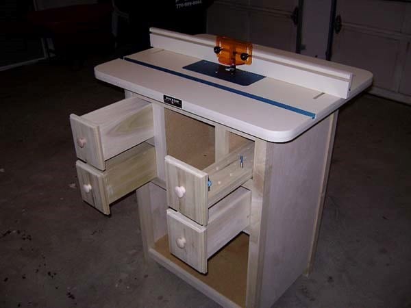 Jane’s Router Table Design