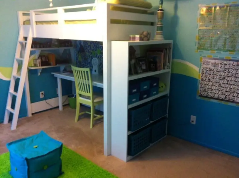 Loft Bed For A Kid’s Room