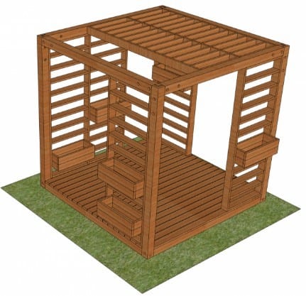 Manly Pergola Plan