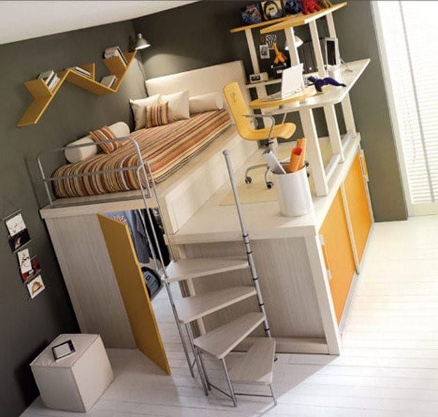 Modern Loft Bed Design