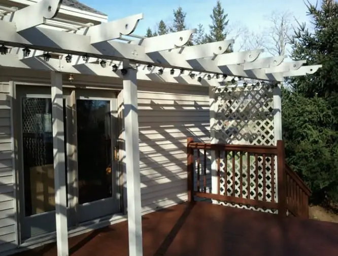 Modified Weatherly Pergola