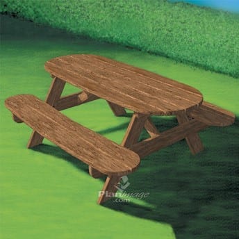 Outdoor Picnic Table For Kids