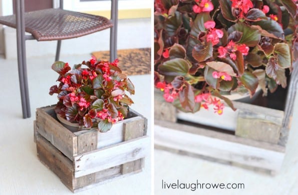 Pallet Plant Box By Live Laugh Rowe