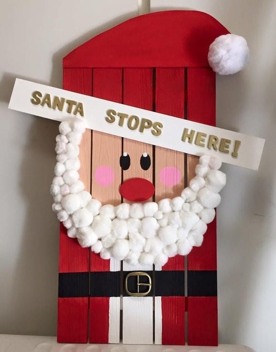 Pallet Santa Claus