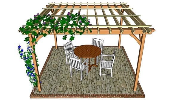 Patio Pergola Diy Plan