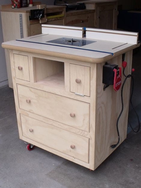 Patrick’s Router Table