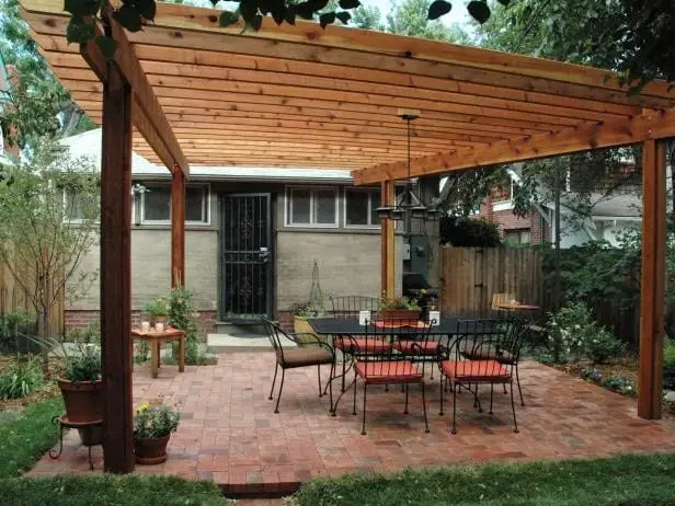 Plans For A Large Wooden Pergola