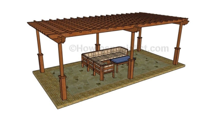 Plans For A Very Large Pergola