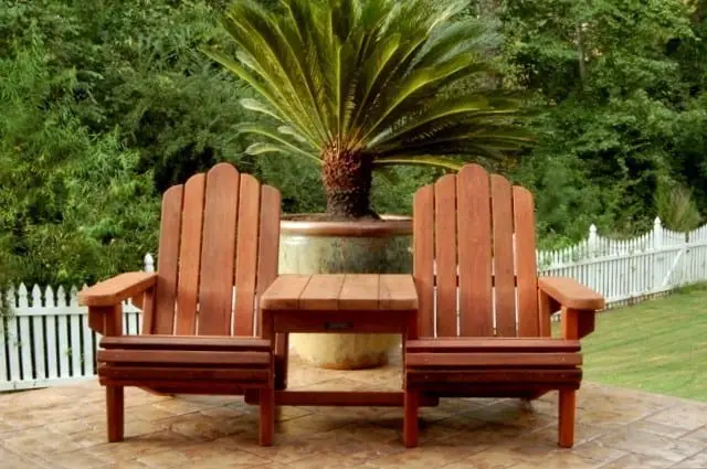 Redwood Adirondack Chair