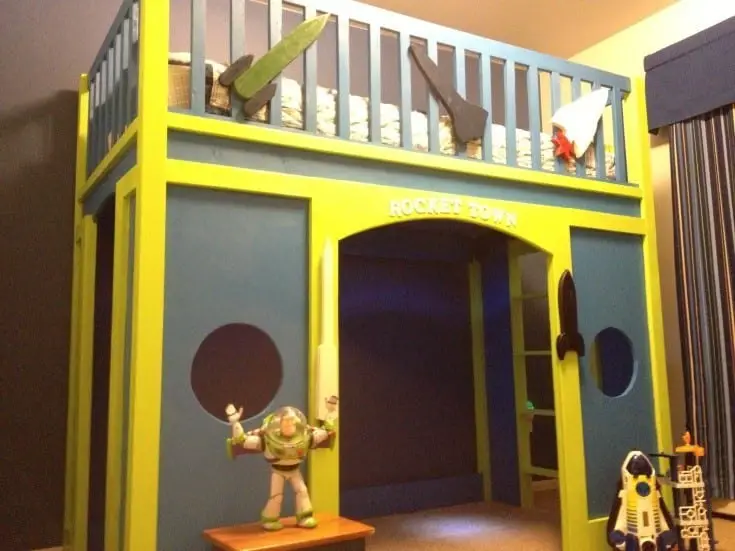 Rocket Tower Loft Bed