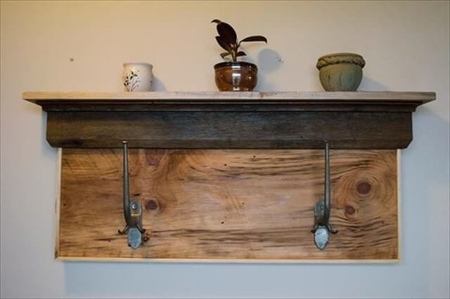 Shelf And Coat Rack