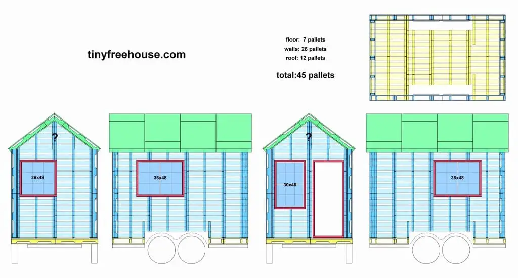 Simple Pallet House