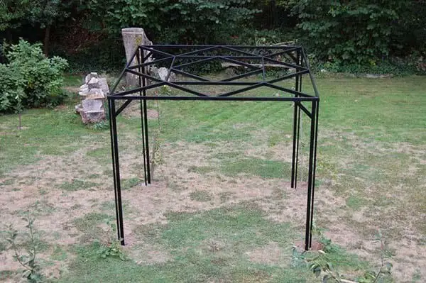 Simple Steel Pergola