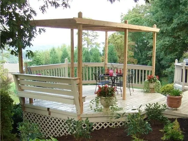 Sitting Area Pergola