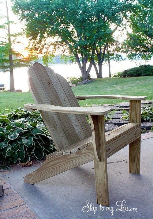 Skip To My Lou Adirondack Chair Plan