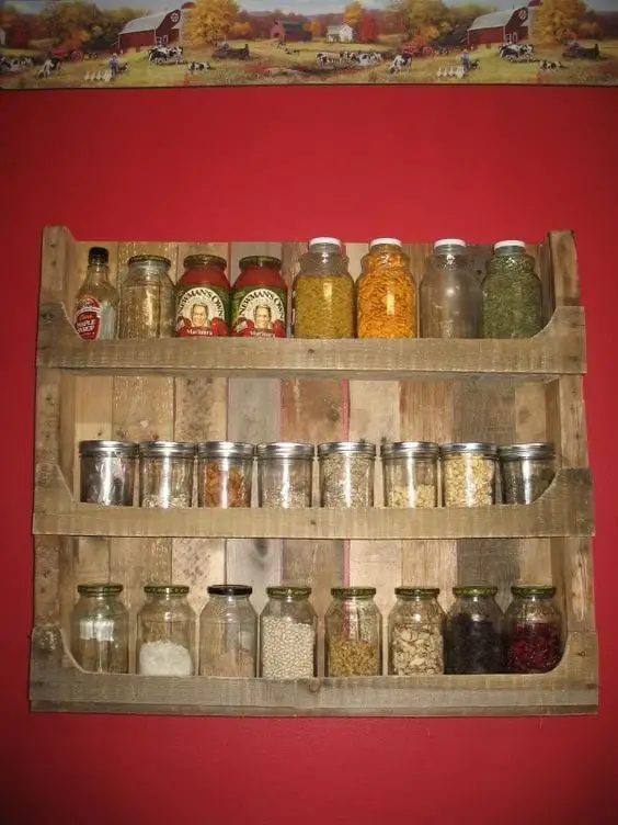 Spices Storage Shelf
