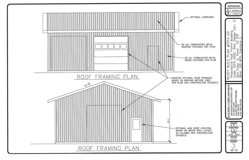 Pole Barn Plans Oregon