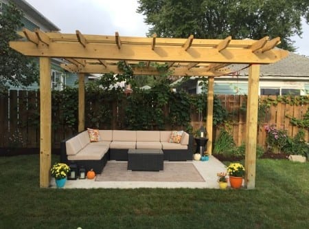 String Up Some Lights On This Pergola