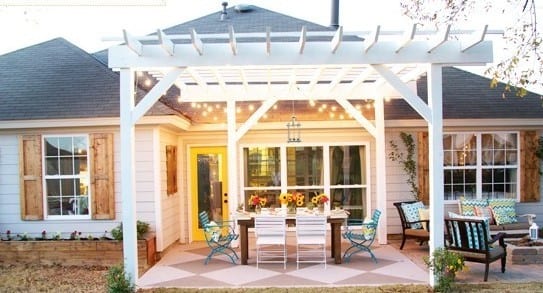 Stunning Backyard Transformation With A Pergola