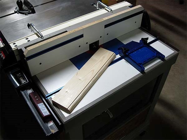 Table Saw Router Fence