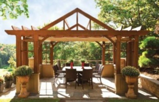 The A Frame Pergola Design