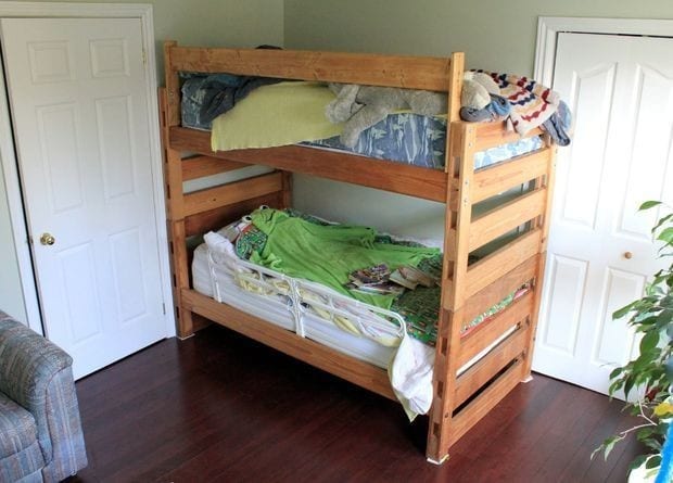 The Invisible Ladder Bunk Bed