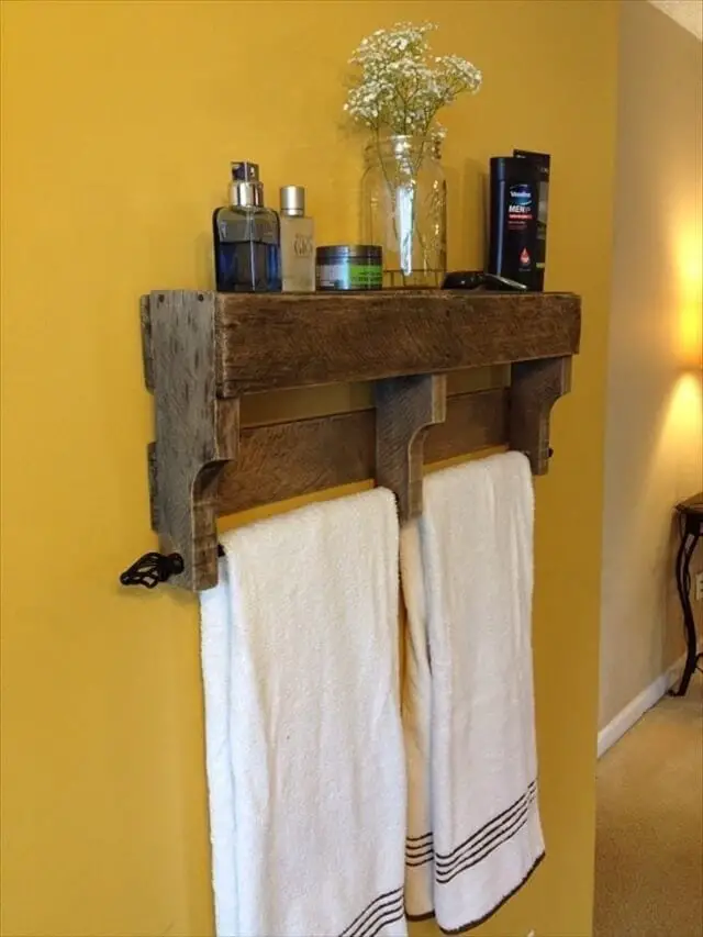 Towel Rack Shelf