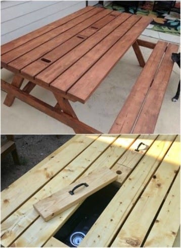 Updated Large Picnic Tables