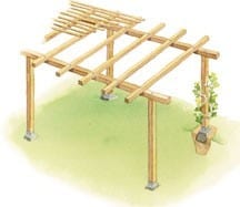 Your Trellis Arbor Or Pergola Plan