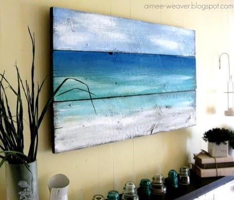 Abstract Ocean Art