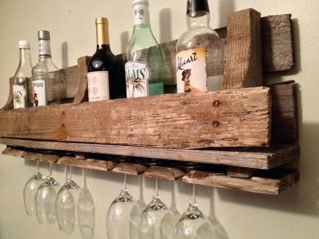 Acceptable Wooden Pallet Wine Rack