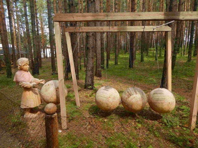 An Original Russian Woodcarving Festival