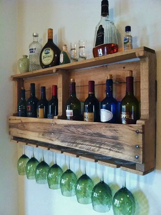 Attached To The Wall Bar Design