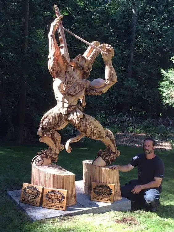 Chris Foltz World Champion Of Wood And Ice Power Sculpting