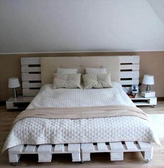 Cool Pallet Bed Frame Design