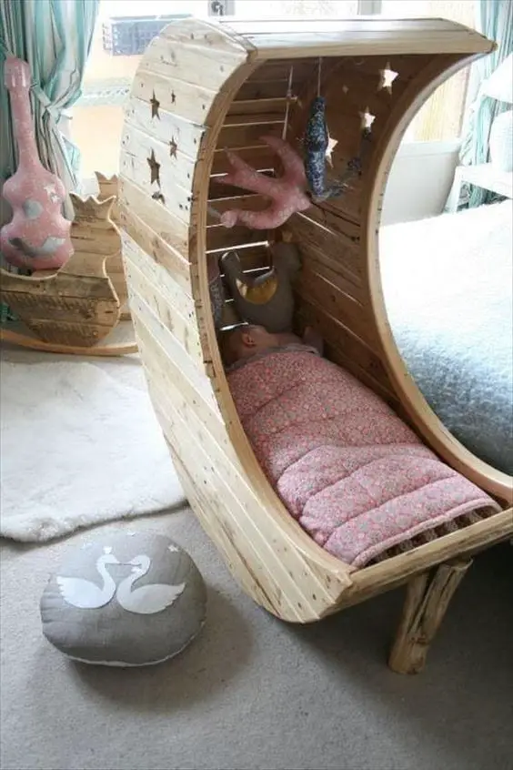 Crib Pallet Bed Frame