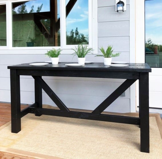 Diy Outdoor Pallet Table