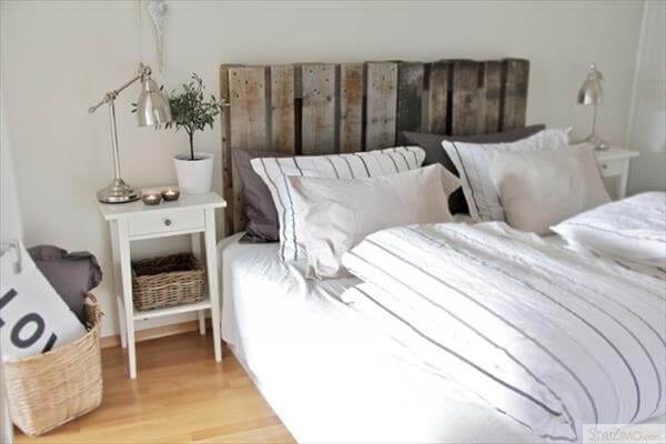 Double Bed Palled Headboard Inspiration