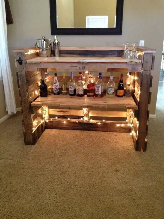 Epic Pallet Bar Design