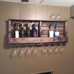 Hometalk Pallet Wine Rack Diy Design