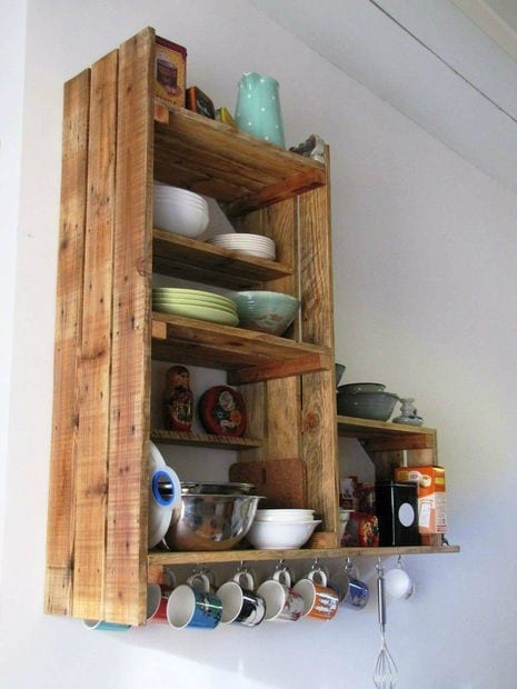 Kitchen Cabinet Pallet Wood