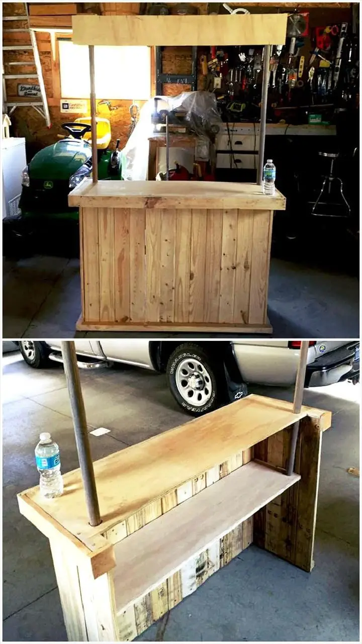 103 Pallet Bar DIY Plans & Ideas To Inspire You Cut The Wood